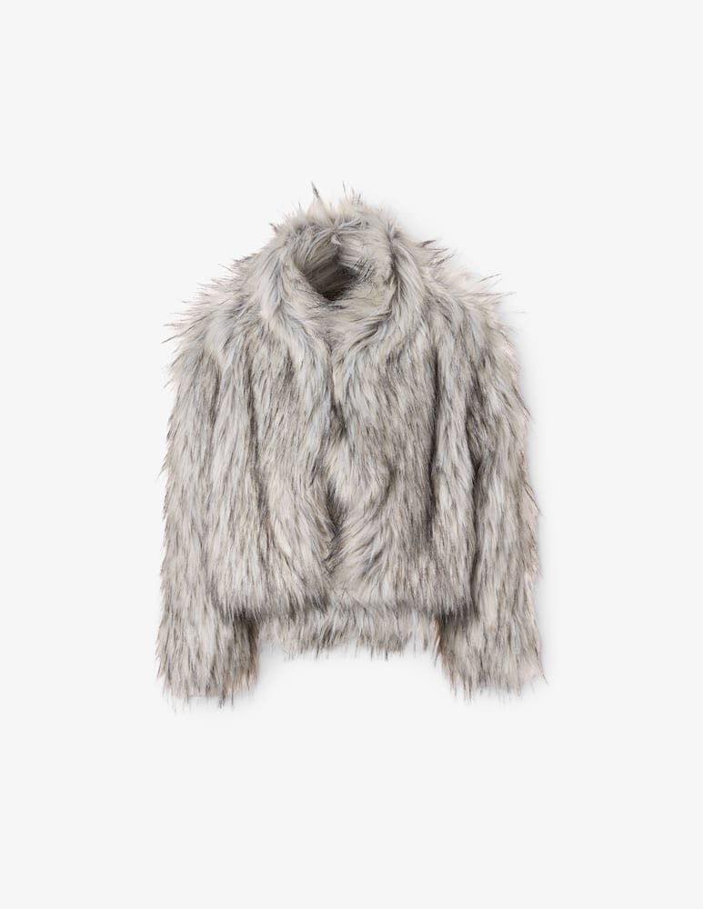 rinascente Molo Giacca in eco pelliccia