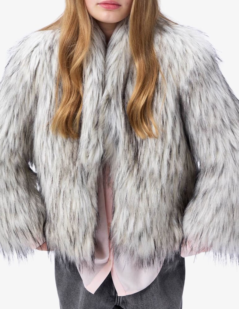 rinascente Molo Giacca in eco pelliccia