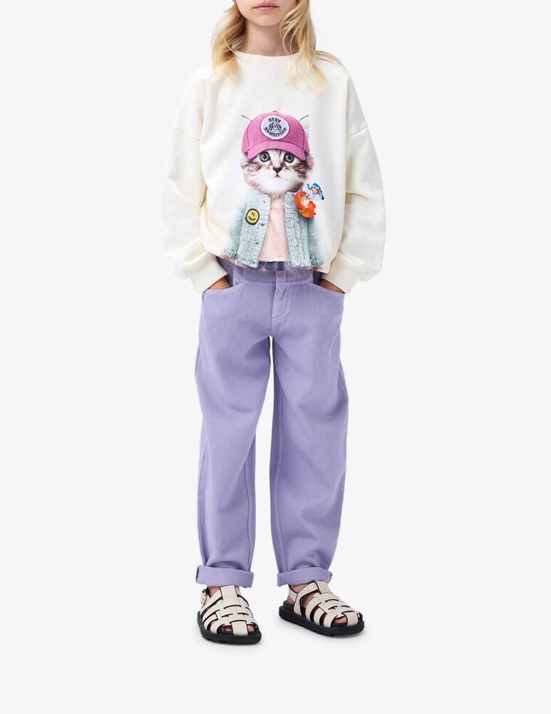 rinascente Molo Cat print sweatshirt