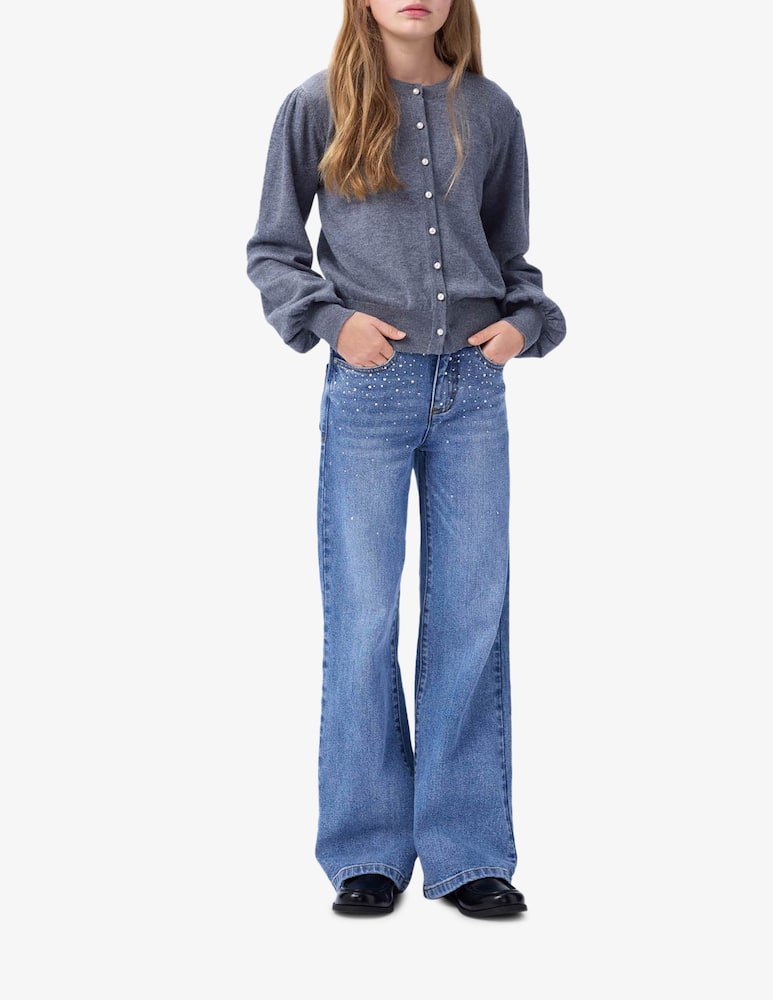 rinascente Molo Jeans svasati con perle