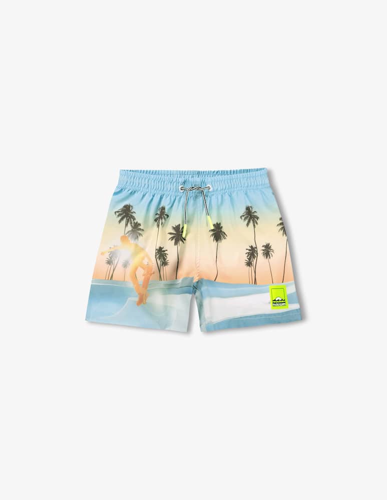 rinascente Molo Palm beach swim shorts
