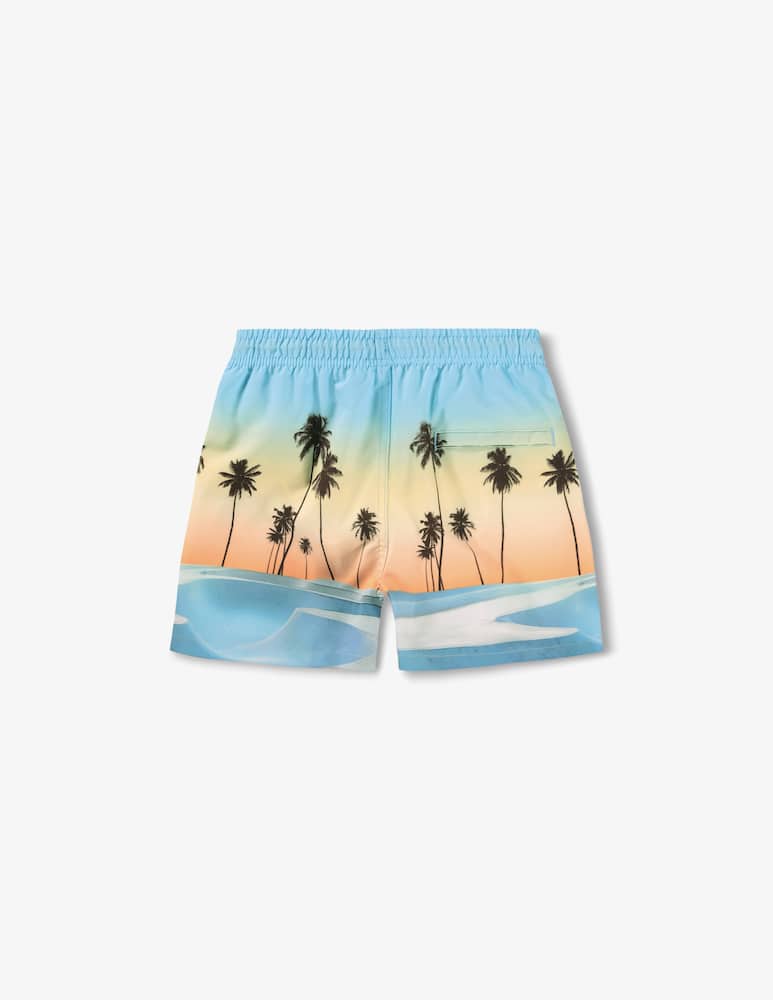 rinascente Molo Palm beach swim shorts