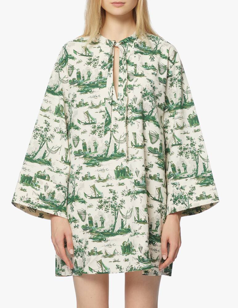 rinascente Baum und Pferdgarten Blusa in cotone Abi