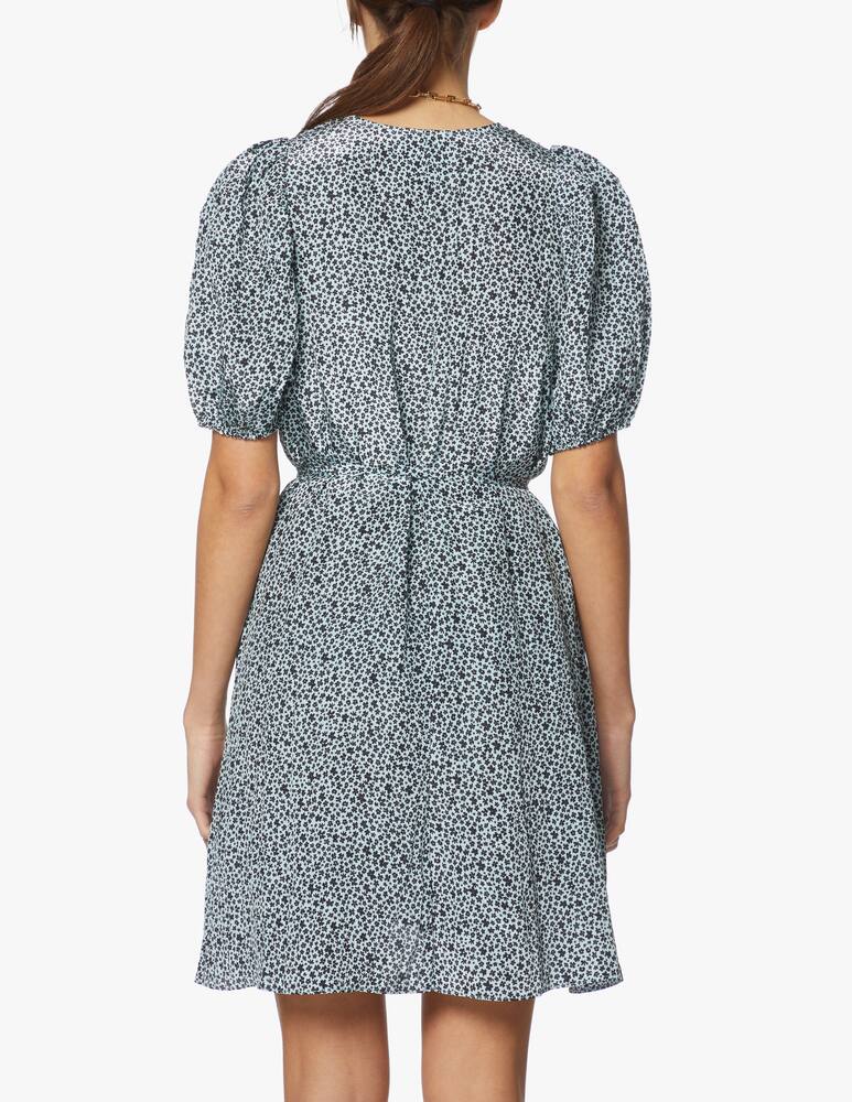 rinascente Baum und Pferdgarten Vestito mini a manica corta stampa pois Ariette - azzurro