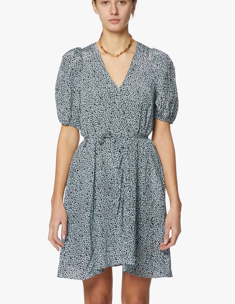 rinascente Baum und Pferdgarten Vestito mini a manica corta stampa pois Ariette - azzurro