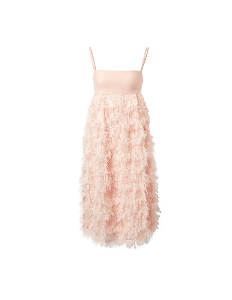 Baum und Pferdgarten Acalya bandit midi dress with fring - pink - picture 5 Baum und Pferdgarten Acalya bandit midi dress with fring - pink - picture 5