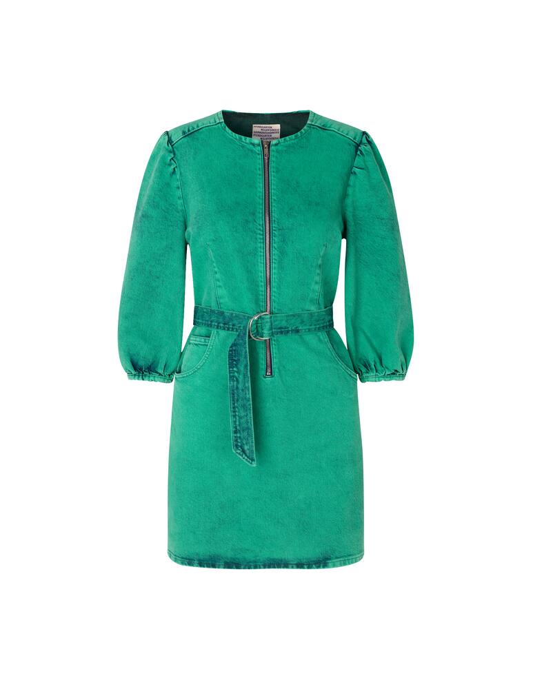 rinascente Baum und Pferdgarten 3/4 sleeves crewneck dress - green