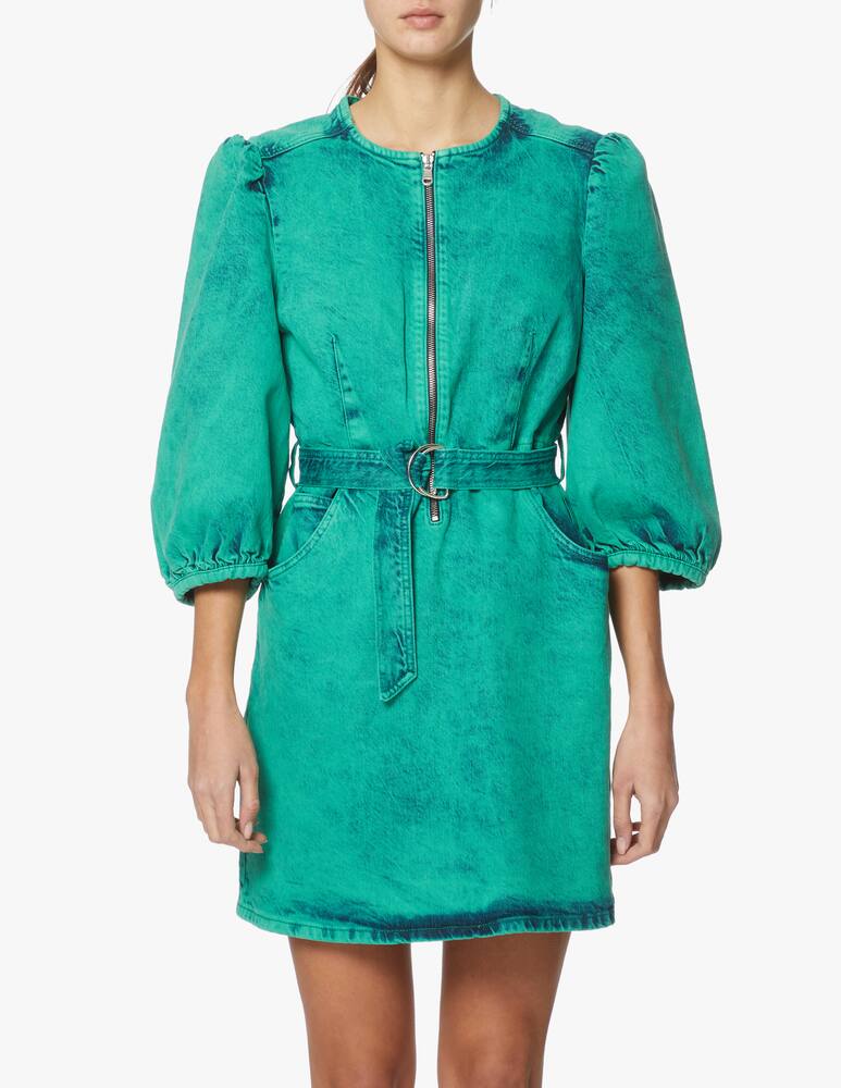 rinascente Baum und Pferdgarten 3/4 sleeves crewneck dress - green