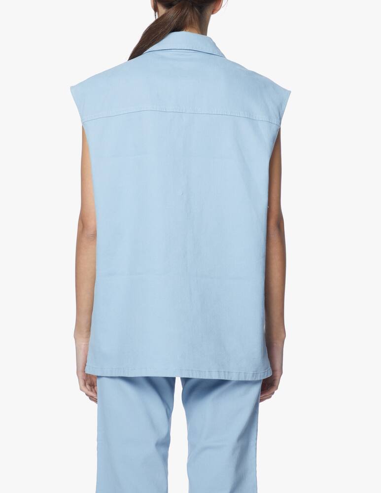 rinascente Baum und Pferdgarten Gilet Bodu - azzurro