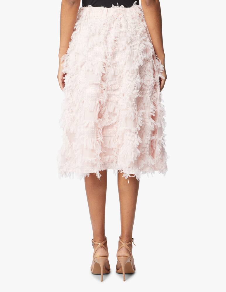 rinascente Baum und Pferdgarten Sirella midi skirt wirh fring - pink