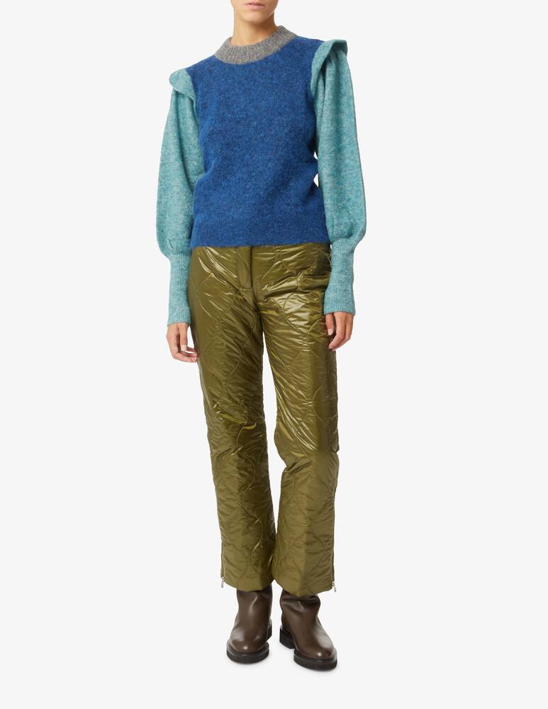 rinascente Baum und Pferdgarten Puffing turtleneck camryn sweater - Light blue