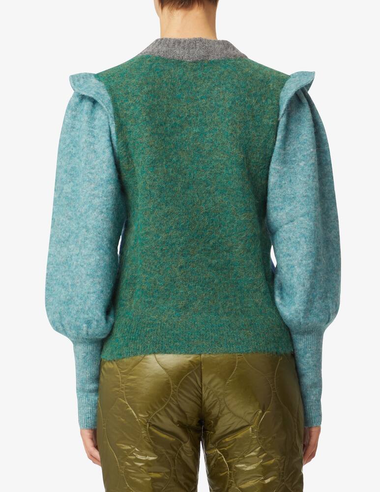 rinascente Baum und Pferdgarten Puffing turtleneck camryn sweater - Light blue