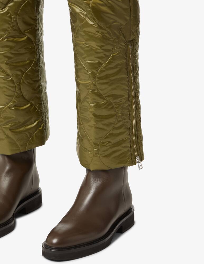 rinascente Baum und Pferdgarten Pantaloni trapuntati a vita alta - Verde