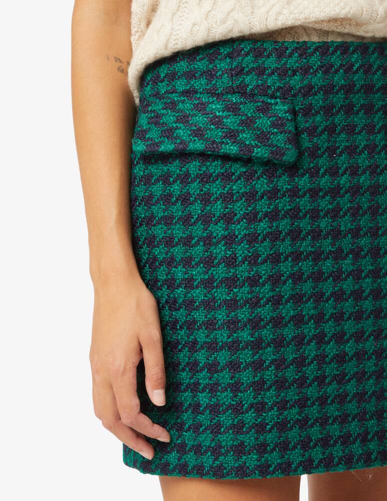 rinascente Baum und Pferdgarten Shanna minigonna a quadri - Verde