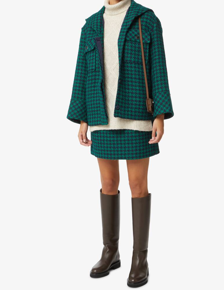 Baum und Pferdgarten Shaket checked jacket - Green - picture 2 Baum und Pferdgarten Shaket checked jacket - Green - picture 2