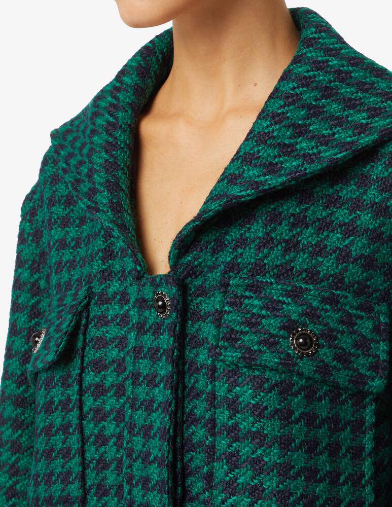 Baum und Pferdgarten Shaket checked jacket - Green - picture 4 Baum und Pferdgarten Shaket checked jacket - Green - picture 4