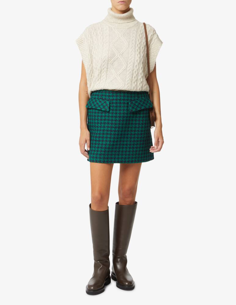 rinascente Baum und Pferdgarten High neck vest - Beige