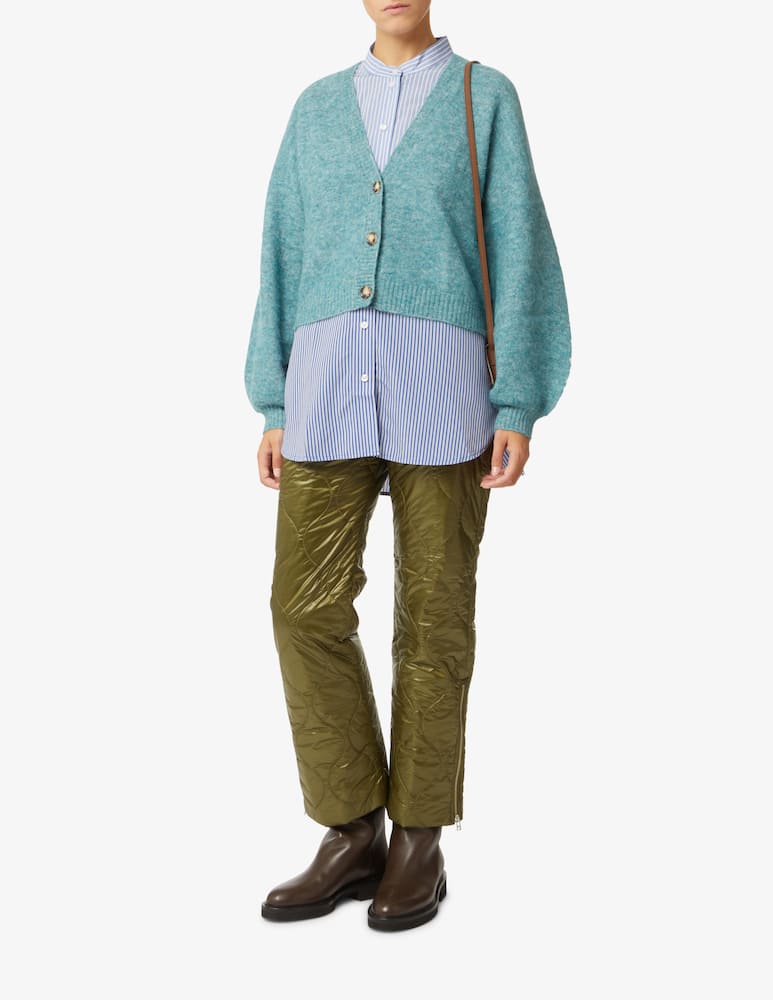 rinascente Baum und Pferdgarten Cardigan crop Chang - Verde