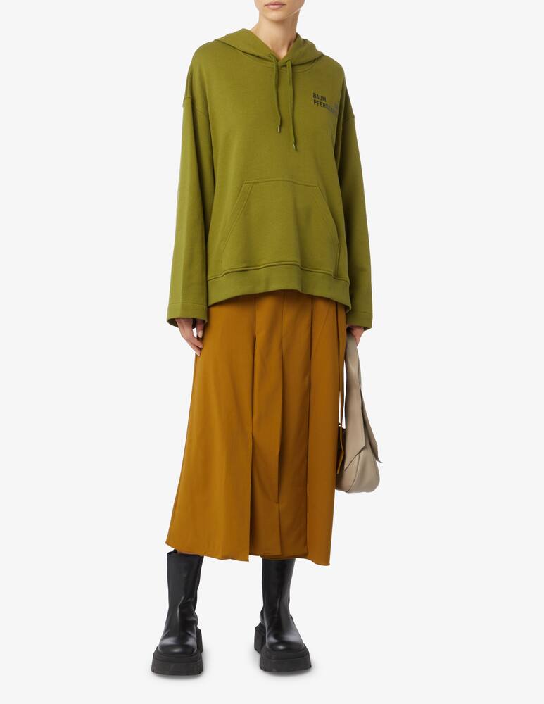 rinascente Baum und Pferdgarten Hoodie - Olive