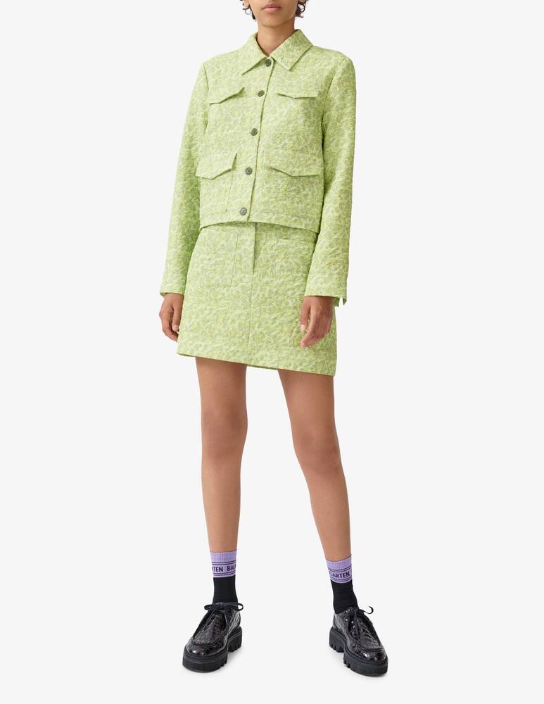 rinascente Baum und Pferdgarten Giacca crop Blanca