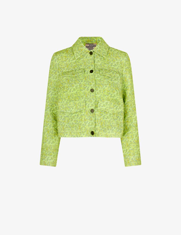 rinascente Baum und Pferdgarten Giacca crop Blanca