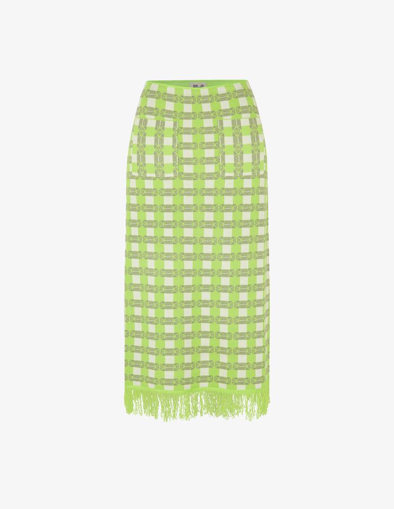 Baum und Pferdgarten Callis pencil skirt with fringes - picture 3 Baum und Pferdgarten Callis pencil skirt with fringes - picture 3