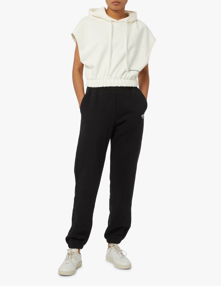 rinascente Rotate Sunday cotton trousers - black