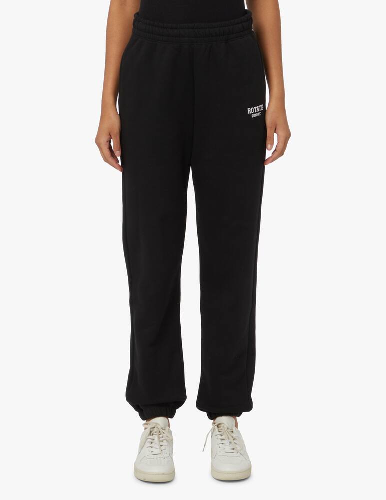 rinascente Rotate Sunday cotton trousers - black