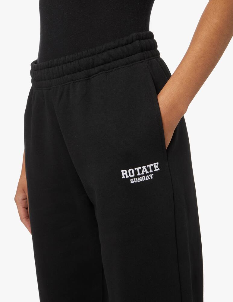 rinascente Rotate Sunday cotton trousers - black