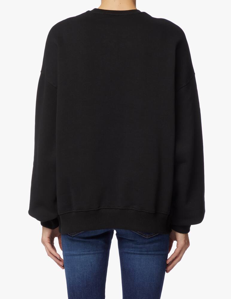 rinascente Rotate Sunday cotton sweatshirt - black