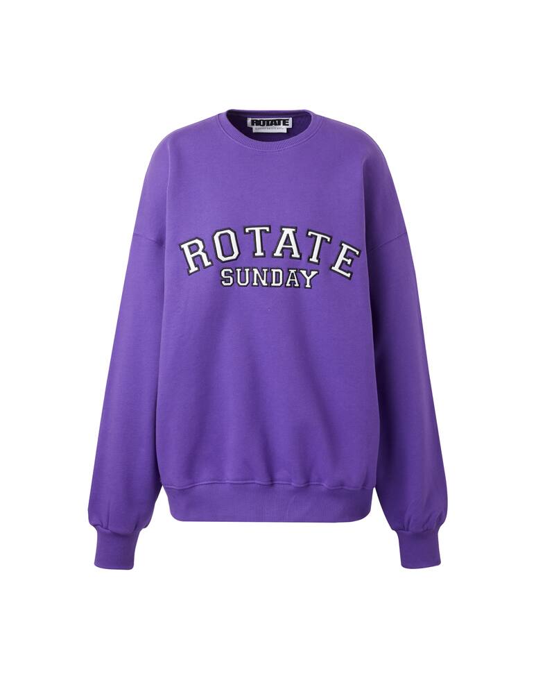 rinascente Rotate Sunday cotton sweatshirt - violet