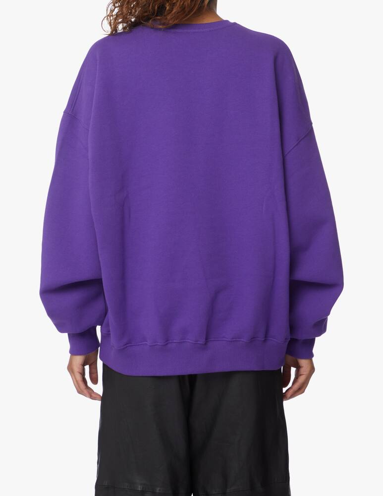 rinascente Rotate Sunday cotton sweatshirt - violet
