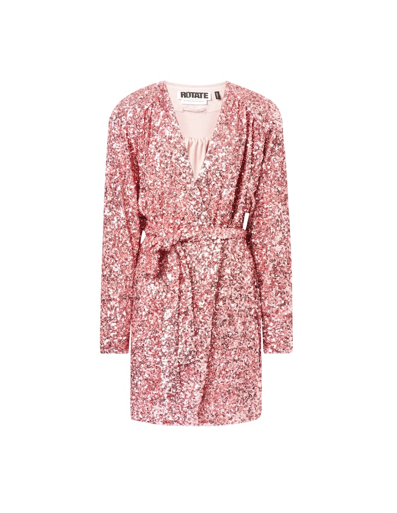 Rotate Vestito corto Samantha - rosa - immagine 5 Rotate Vestito corto Samantha - rosa - immagine 5