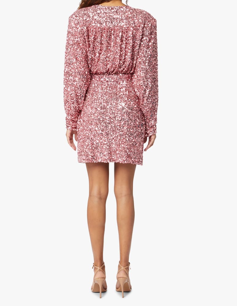 Rotate Vestito corto Samantha - rosa - immagine 3 Rotate Vestito corto Samantha - rosa - immagine 3