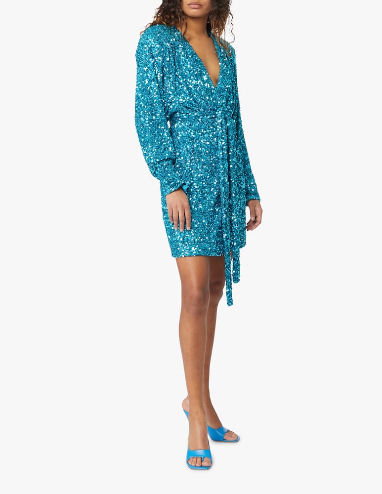 Rotate Vestito corto Samantha - azzurro - immagine 1 Rotate Vestito corto Samantha - azzurro - immagine 1
