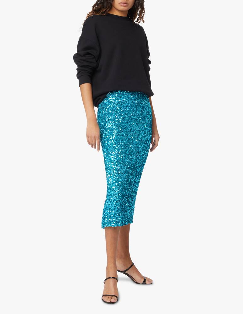 rinascente Rotate Tasha midi skirt - light blue