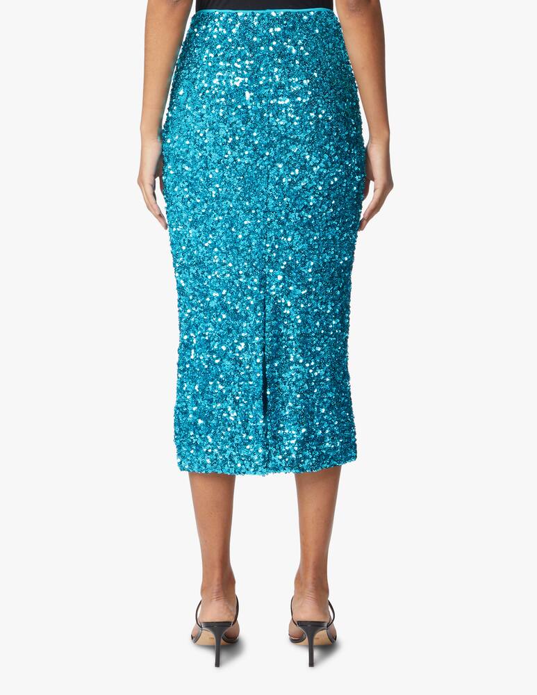 rinascente Rotate Tasha midi skirt - light blue