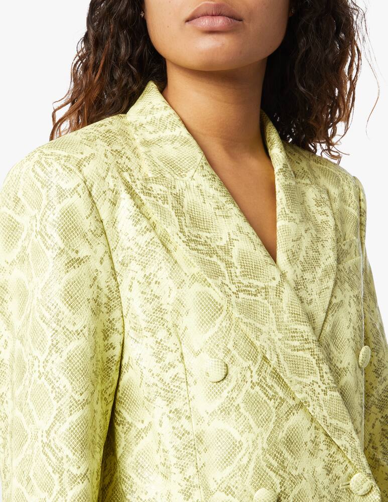 rinascente Rotate Fox blazer - yellow