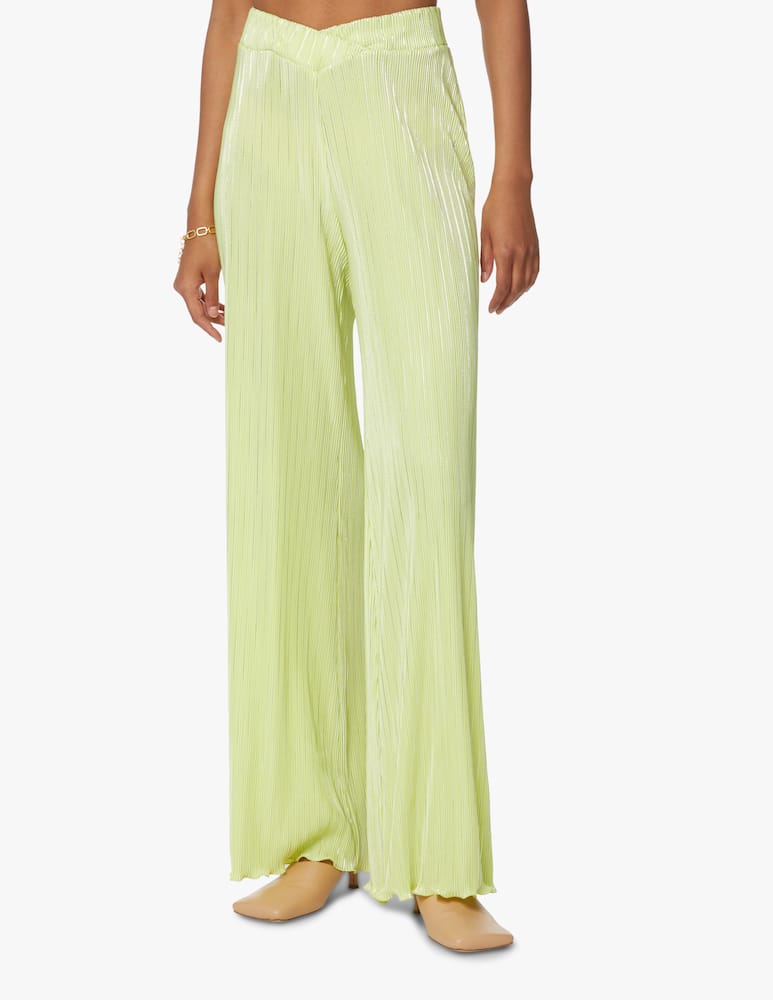 rinascente Rotate Pantalone Palazzo Briella - giallo