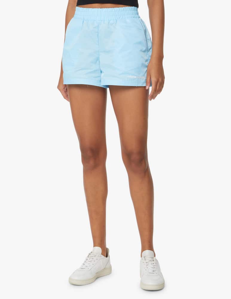 rinascente Rotate Roxanne nylon shorts - Light blue