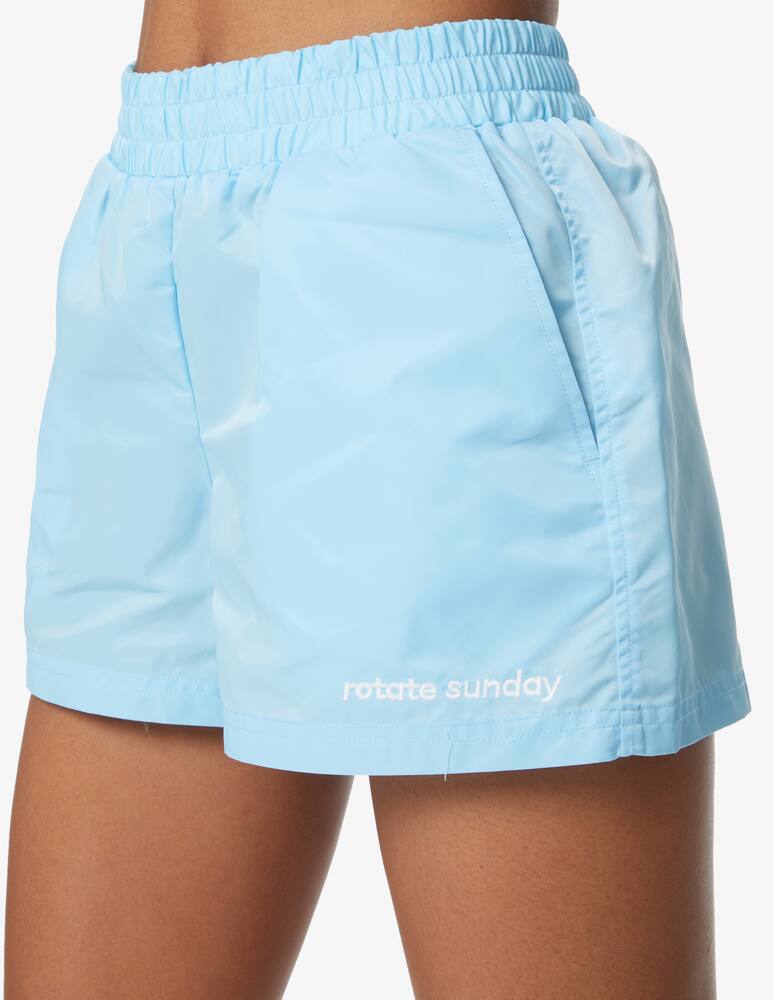 rinascente Rotate Roxanne nylon shorts - Light blue