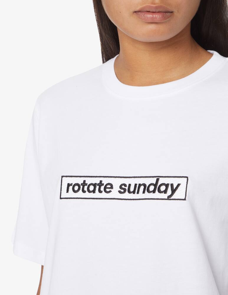 rinascente Rotate Aster t-shirt logo sunday - White