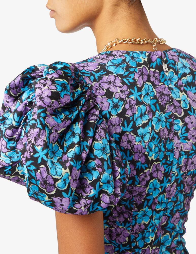 rinascente Rotate Floreal print mini dress - Multi