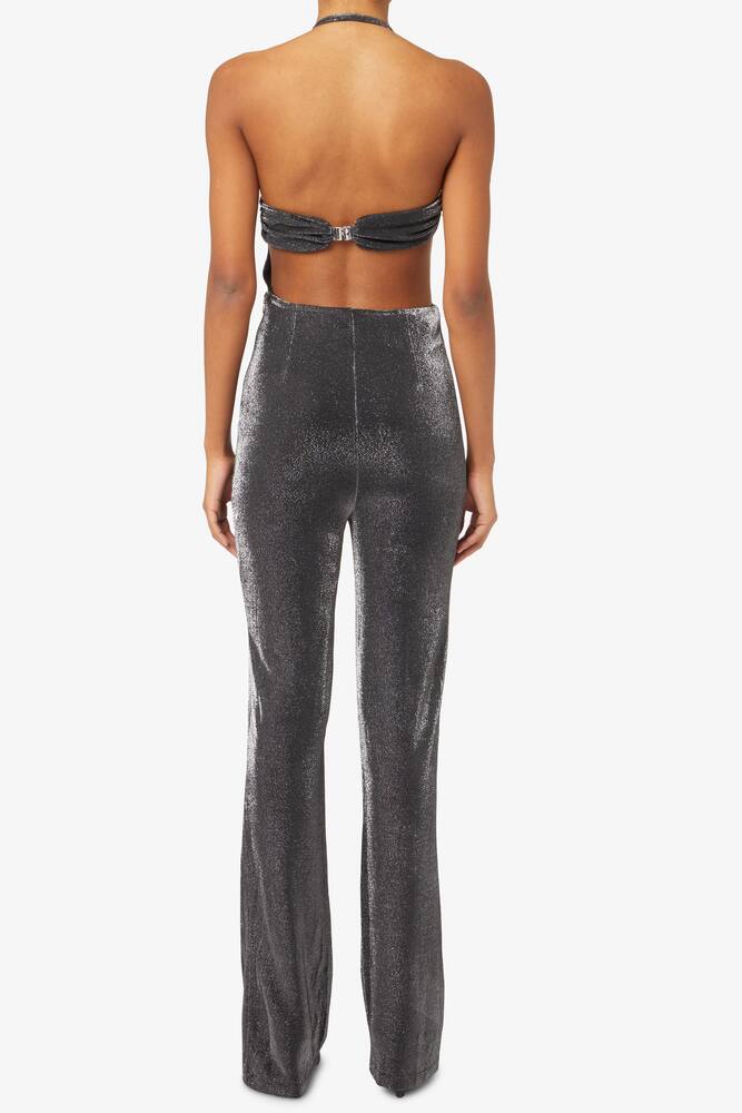 rinascente Rotate American metallic suit - Black