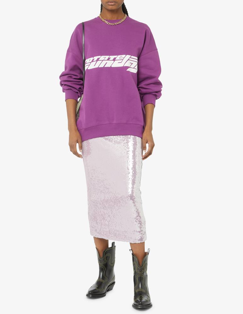 rinascente Rotate Iris crewneck sweatshirt