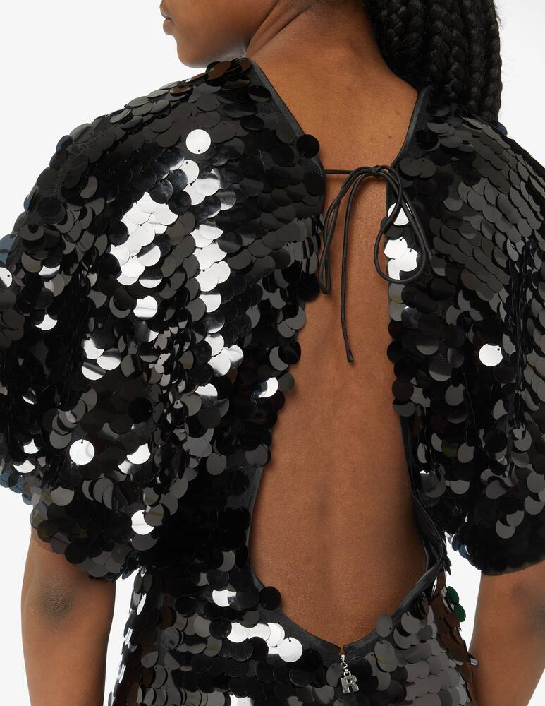 rinascente Rotate Jasy sequins mini dress