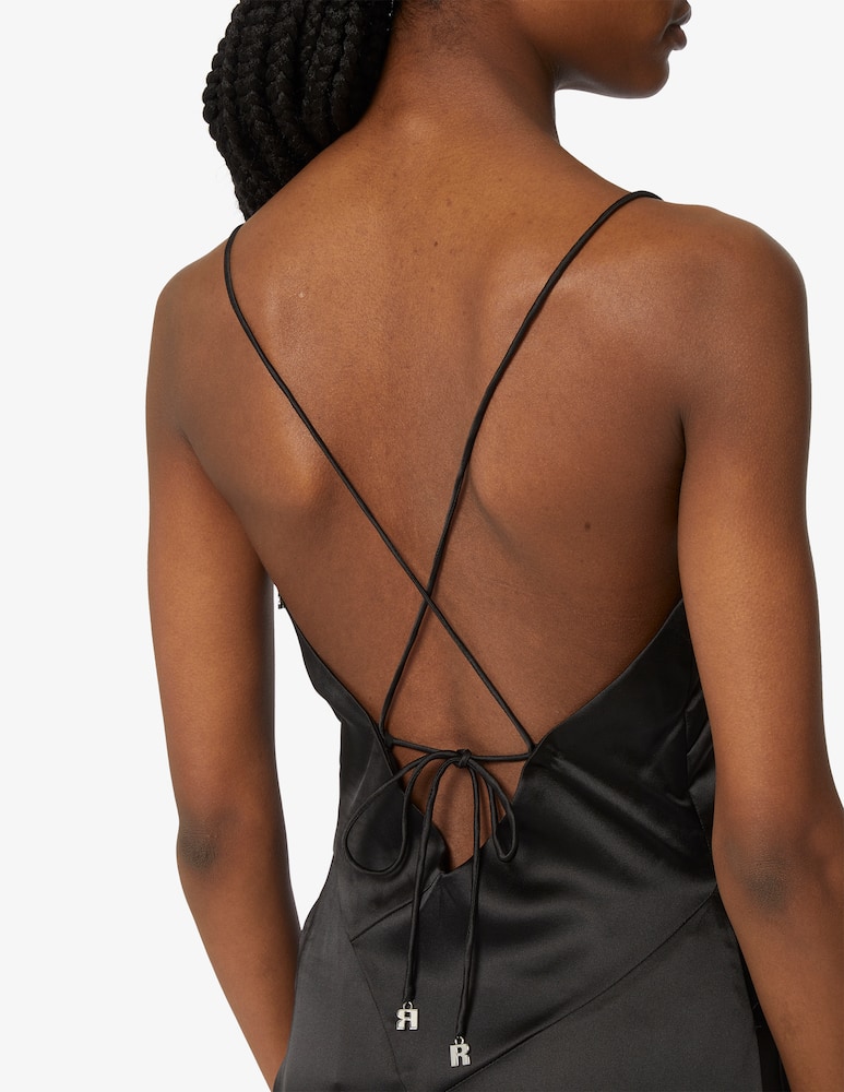 rinascente Rotate Silky slip dress