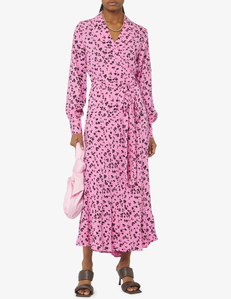 rinascente Rotate Fine jacquard wrap dress