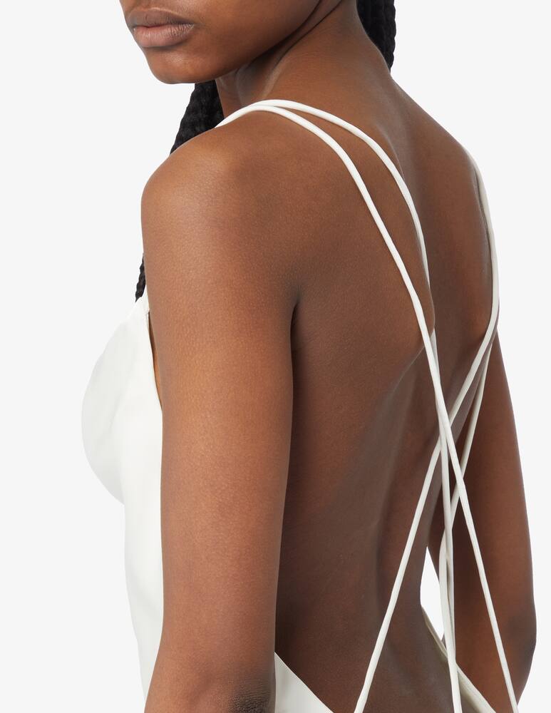 rinascente Rotate Abito midi in raso