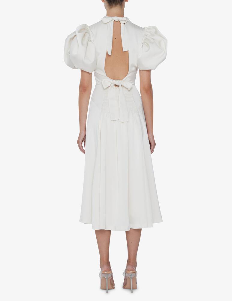 rinascente Rotate Abito in raso con schiena scoperta